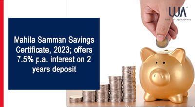 UJA | Mahila Samman Savings Certificate, 2023